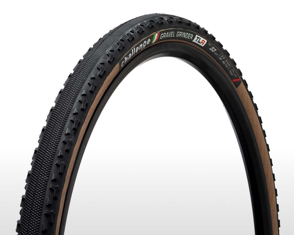gravel bike tires 38mm Challenge Gravel Grinder Race Tire - 700 x 33 | Tubeless